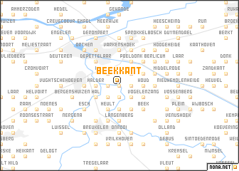 map of Beekkant