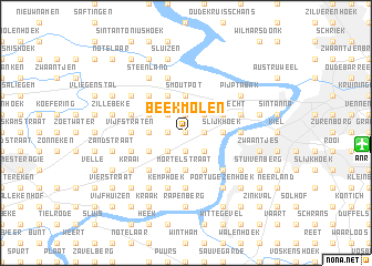 map of Beekmolen