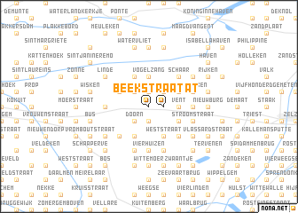 map of Beekstraat