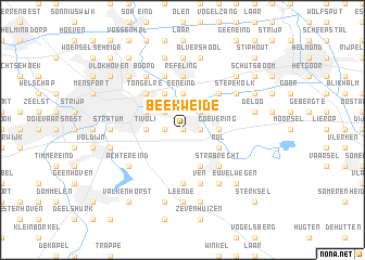 map of Beekweide