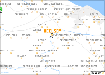 map of Beelsby