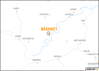 map of Beemont