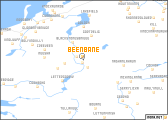 map of Beenbane