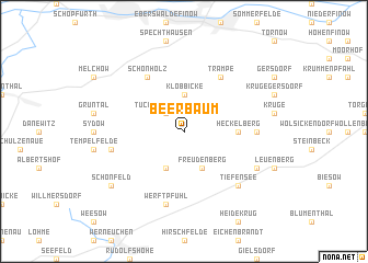 map of Beerbaum