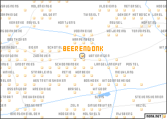 map of Beerendonk