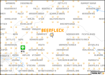 map of Beerfleck