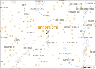 map of Beerfurth