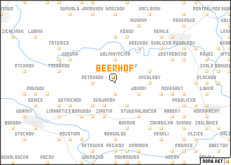map of Beerhof