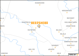 map of Beersheba
