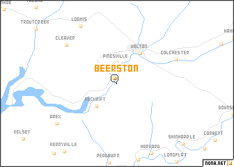 map of Beerston