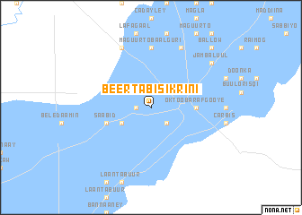 map of Beerta Bisikrini