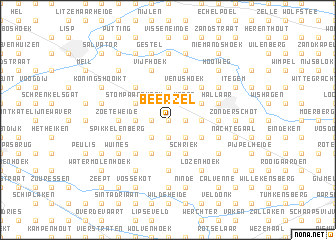 map of Beerzel