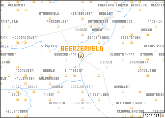 map of Beerzerveld