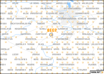 map of Beer