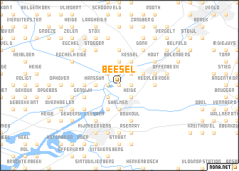 map of Beesel