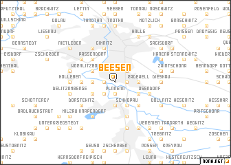 map of Beesen