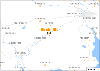 map of Beeswing