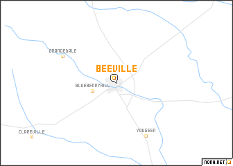 map of Beeville