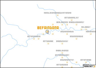 map of Befaindona