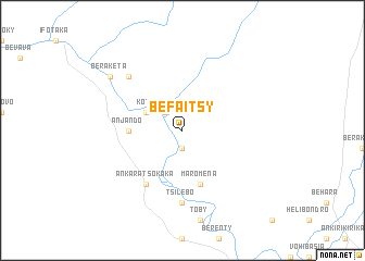 map of Befaitsy