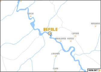 map of Befale
