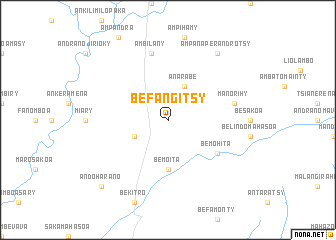 map of Befangitsy