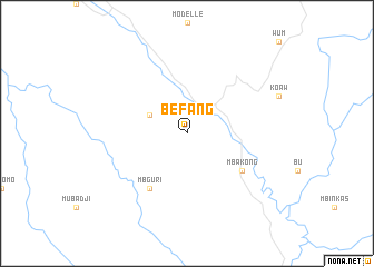 map of Befang