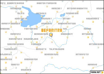 map of Befaritra