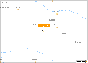 map of Befeko