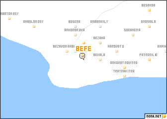 map of Befe