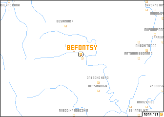 map of Befontsy