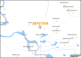 map of Befotaka