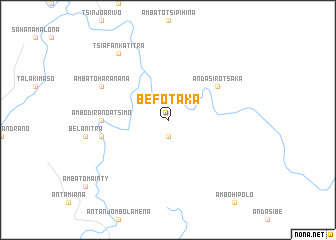 map of Befotaka