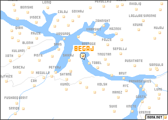 map of Begaj