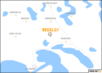 map of Begel\