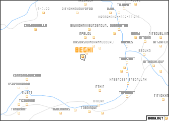 map of Beghi