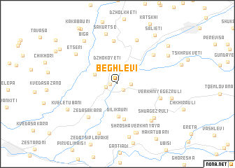 map of Beghlevi