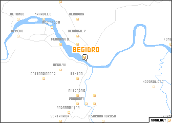 map of Begidro