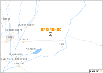 map of Begi-Sakar