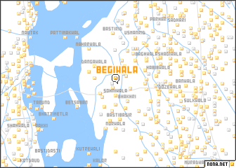 map of Begīwāla