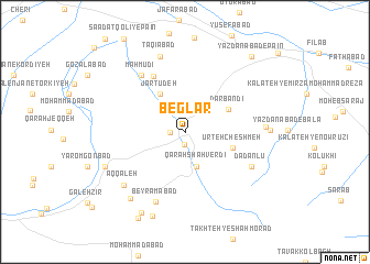 map of Beglar