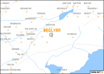 map of Beglyar