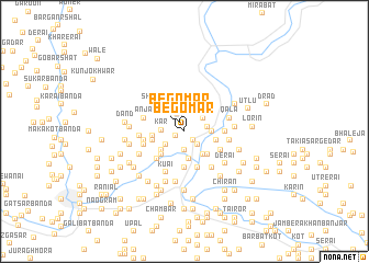 map of Begomār