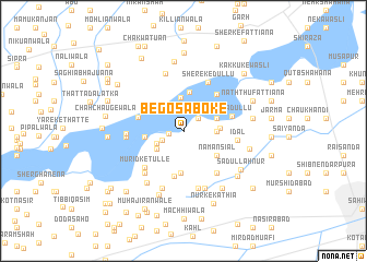 map of Bego Saboke