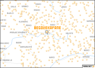 map of Begove Kafane