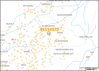 map of Beg Shoro