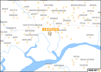 map of Begundo