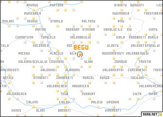 map of Begu