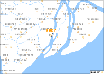 map of Begyi