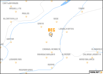 map of Beg